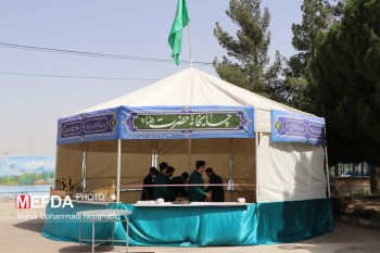 افتتاح چایخانه حضرت رضا (ع) در پردیس دانشگاه علوم پزشکی گناباد