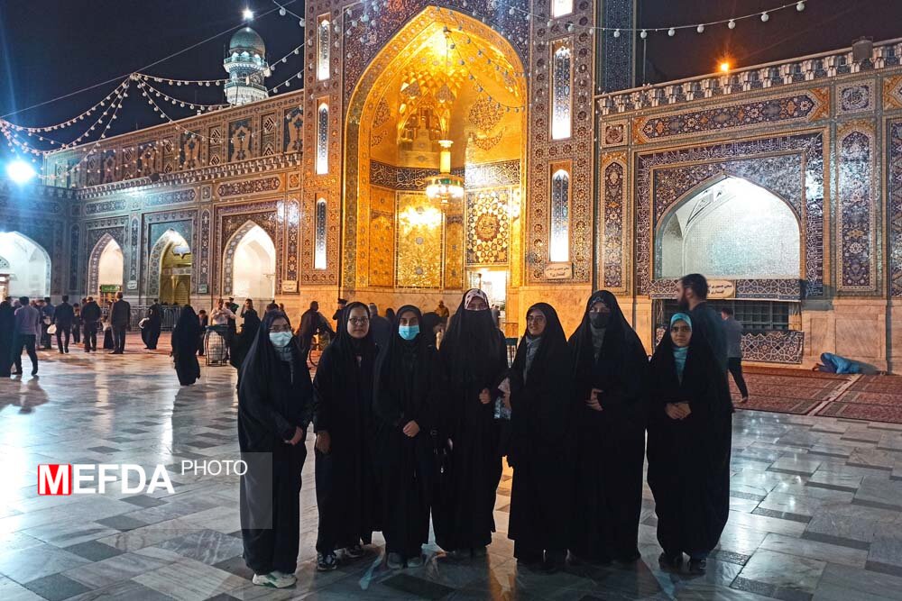 اردوی زیارتی سیاحتی مشهد مقدس ویژه دانشجویان دختر دانشگاه علوم پزشکی گناباد برگزار شد